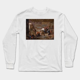 The Alchemist by Mattheus van Helmont Long Sleeve T-Shirt